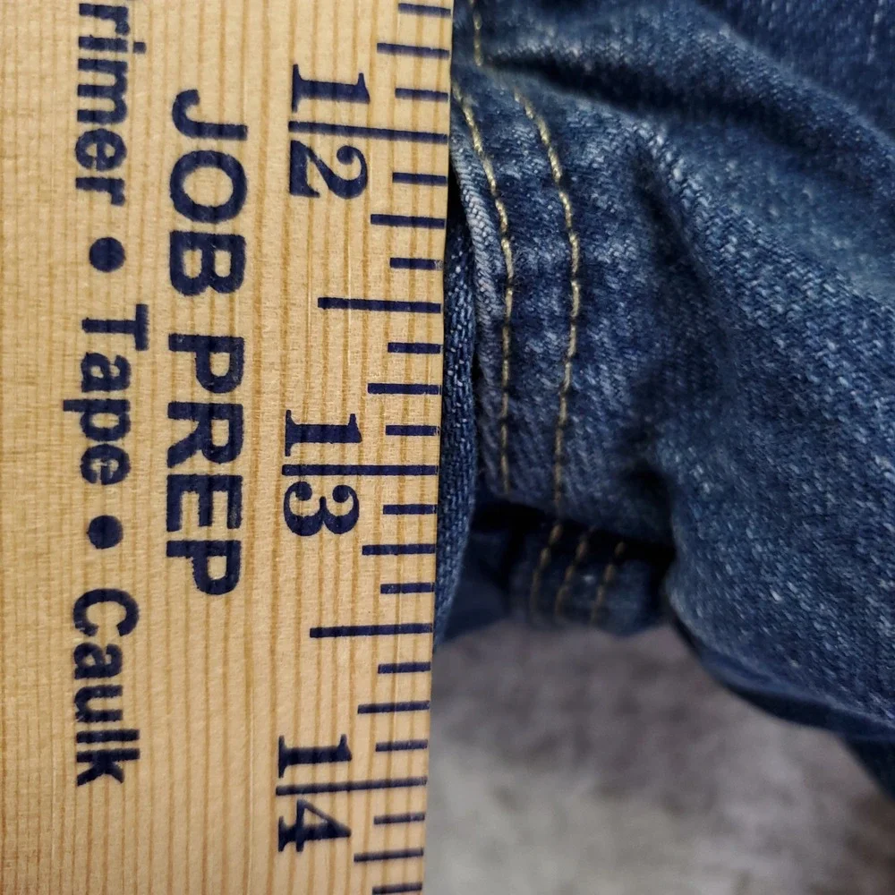 Dickies Mens Relaxed Fit Carpenter Jeans Straight Leg Blue Denim 44x34 1993SNB